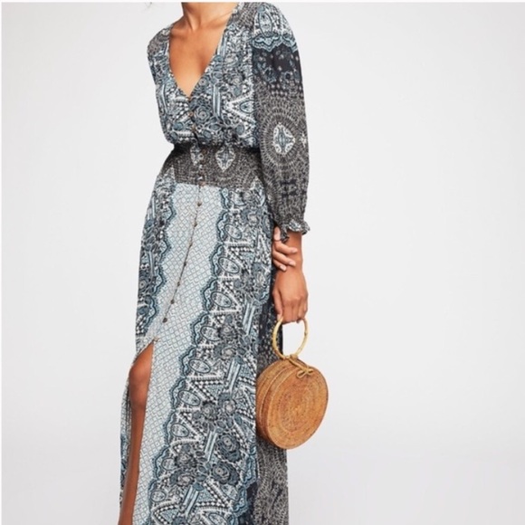 Free People Mexicali Rose Maxi Dress - Picture 2 of 8